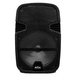 Портативная колонка BIG TORNADO 300W, два радио микрофона, караоке - мініатюра 2