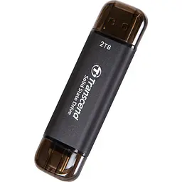 Зовнішній SSD накопичувач Transcend ESD310C 2TB Black (TS2TESD310C) [131749] - мініатюра 2