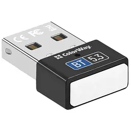 Bluetooth-адаптер ColorWay BT 5.3 (CW-AD-BT53) - мініатюра 3