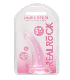 Фалоімітатор RealRock Non Realistic Dildo with Suction Cup 4.5, 11.5 см - мініатюра 5