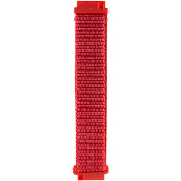 Ремінець Nylon для Smart Watch 20mm Червоний / Red - мініатюра 3