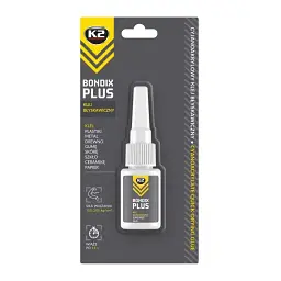 Суперклей універсальний K2 Bondix Plus прозорий 10 г