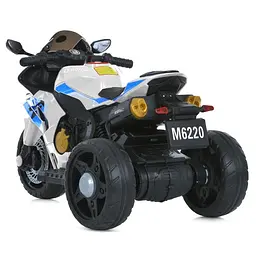 Дитячий електромобіль Bambi Мотоцикл M 6220ELR-1 до 25 кг - мініатюра 3