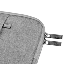 Сумка-чохол для ноутбука 13.3"", dark grey, нейлонова, ділова, міська, плоска з кишенею для аксесуарів, підходить для ноутбуків до 13.3"" або документів, ArmorStandart (ARM71692) - мініатюра 6
