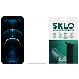 Захисна гідрогелева плівка SKLO (екран) для Apple iPhone 13 Pro (6.1) (Матовий)