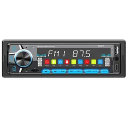 Автомобільне радіо Bluetooth Stereo Wireless AM/FM Автомобільне радіо 1 Din USB/Aux/SD/MPS карта
