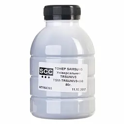 Тонер Samsung TRSUNIV3, 80 г SCC фасування Patron (TSM-TRSUNIV3-080)