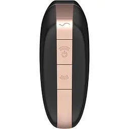 Вакуумний кліторальний стимулятор Satisfyer Love Triangle Black - мініатюра 5