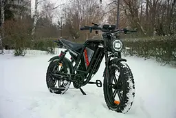 Електрофетбайк Corso Komodo MAX 20" (1200W 60V 21Ah) Чорний - мініатюра 5