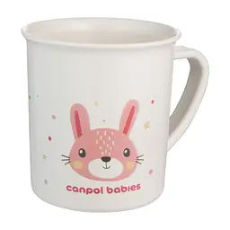 Кружка дитяча Canpol babies Cute Animals пластикова рожева (4/413_pin2) - мініатюра 2