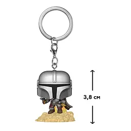 Ігрова фігурка на кліпсі Funko Pop Мандалорець з бластером (53046) - мініатюра 2