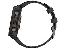 Спортивний годинник Garmin Fenix 8 47mm AMOLED Sapphire Carbon Gray DLC Titanium w. Black/Pebble Gray S. Band (010-02904-20/21) - мініатюра 8