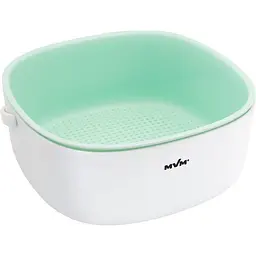 Друшляк двошаровий МВМ My Home білий/зелений (KP-03 M WHITE/GREEN)