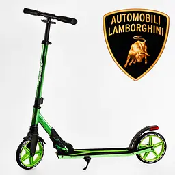 Самокат Best Scooter 57х12х85-105 см Зелений 000231361 - мініатюра 2