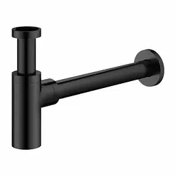 Сифон для умивальника Omnires black A186BL, Чорний матовий