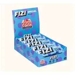 Протеїнові батончики Fizi — 10 × 45 г Berry Pie