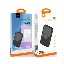 Зовнішній аккумулятор WUW Y142 5000mAh чорний - мініатюра 2