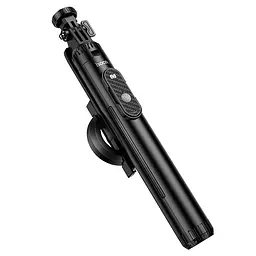 Монопод для селфі Hoco K25 magnetic трипод + знімний BT пульт Black - мініатюра 8