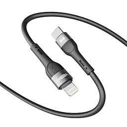 Кабель для заряджання та обміну даними USB Yoki YK-EX11 EXTRA Series Type-C to Lightning 30W 3A/10V 2 m Black - мініатюра 3