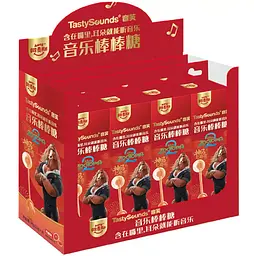 Льодяник Amos Tasty Sounds Audio Lollipop Zootopia Grapefruit Flavour кінь Мер Вигарцень 12г - мініатюра 5