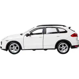 Автомодель Bburago Porsche Cayenne Turbo 1:24 White (18-21056) [119120] - мініатюра 2