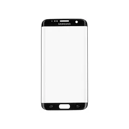 Скло корпусу з рамкою для Samsung Galaxy S7 EDGE G935 чорний