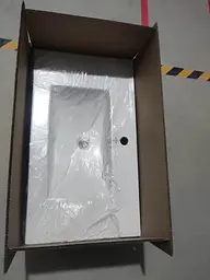Умивальник меблевий Mixxus Premium Cubic-1503 810x460x170 мм з отвором під змішувач і переливом MP6497, Білий - мініатюра 6