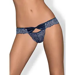 Трусики Obsessive Auroria L/XL синій