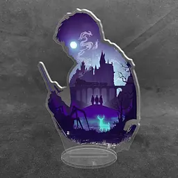Акрилова колекційна фігурка Harry Potter - Гаррі Поттер (Hogwarts) (3) 15 cм - мініатюра 2
