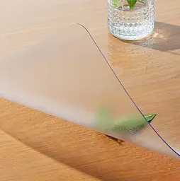 Силіконова скатертину М'яке скло Soft Glass Покриття для меблів 2.6х1.0м (товщина 1.0 мм) Матова - мініатюра 8