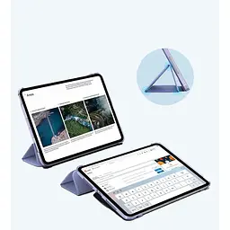 Чохол-книжка BeCover Tri Fold Hard для Apple iPad Pro 11" M4 2024 Purple (711729) - мініатюра 5