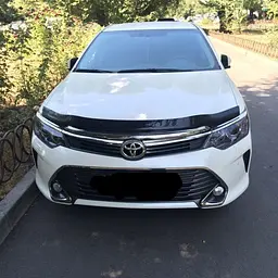 Дефлектор капоту мухобійка мухобійка Toyota Camry 2014- Темний