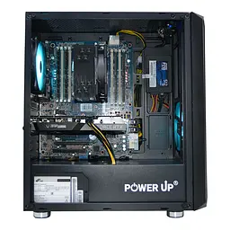 Робоча станція Power Up #259 Xeon E5 2690 v3/16 GB/SSD 512 Gb/GeForce RTX 4060Ti 16 Gb - мініатюра 2