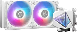 Водяне охолодження MSI MAG CoreLiquid I240 ARGB White (MAG CORELIQUID I240 WHITE) - мініатюра 3