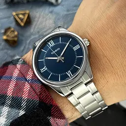 Чоловічий годинник Casio MTP-V005D-2B5 Сріблястий ( AT1141-0040 ) - мініатюра 4