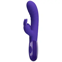 Вібратор - Pretty Love Cerberus Licking Vibrator Blue - мініатюра 2
