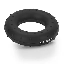 Набір еспандерів Actiget для тренувань зап'ястя та пальців 5 в 1 ACT0055 Black - мініатюра 10
