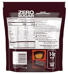 Мікс шоколадних цукерок Hershey's And Reese's Zero Sugar Assorted Dark Chocolate Candy 439г - мініатюра 2