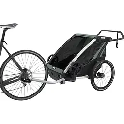 Дитяча коляска Thule Chariot Lite Double (Agave) (TH 10203022) - мініатюра 3
