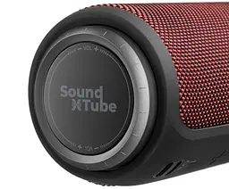 Портативная Bluetooth колонка 2E SoundXTube 30W TWS, MP3, Wireless, Waterproof Black-Red - мініатюра 4