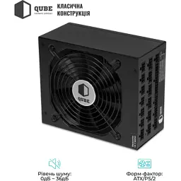 Блок живлення Qube 1650W (QBF-HP1-1650GD-14C) - мініатюра 7