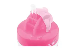 Чашка-непроливайка Nuvita з трубочкою 200 мл рожева (NV1436Pink) - мініатюра 3