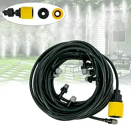 Система туман 10 м туманоутворювач для альтанок Patio Mistcooling Lit BD-10FT - мініатюра 2