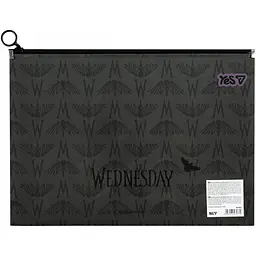 Папка-конверт Yes Wednesday А4 на блискавці (492382) - мініатюра 3