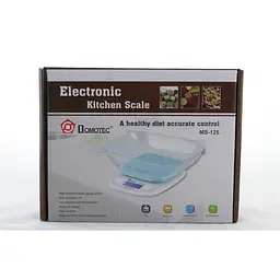 Кухонні ваги Domotec Ms-125 до 7 кг із чашею та підсвіткою - мініатюра 2