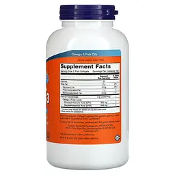 NOW Молекулярно Дистильована Омега-3 - 200 софтгель Now Foods - мініатюра 2