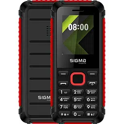 Мобiльний телефон Sigma mobile X-style 18 Track Dual Sim Чорний/Червоний - мініатюра 5