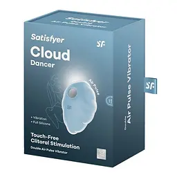Вакуумний кліторальний стимулятор Satisfyer Cloud Dancer Blue - мініатюра 2