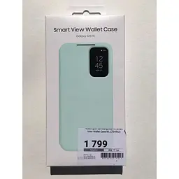 Оригінальний чохол-книжка Samsung для Galaxy S23 FE Smart Wallet Case Official (EF-ZS711CBEGRU) М'ятний - мініатюра 2