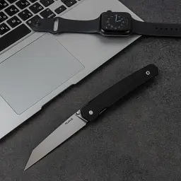Складаний ніж Ruike сталь 14C28N 91 мм чорний - мініатюра 7